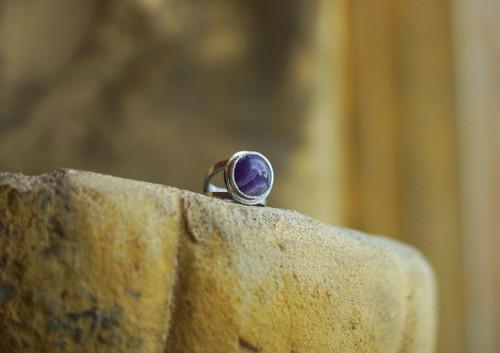 Nerezový prsten..." Purple day " — foto 5