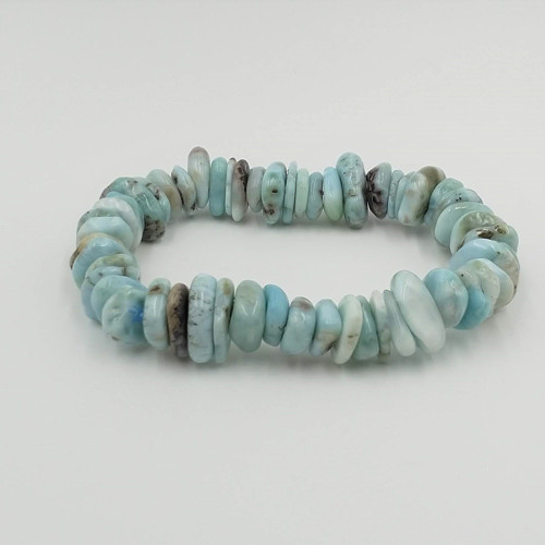 Náramek - larimar disky — foto 4
