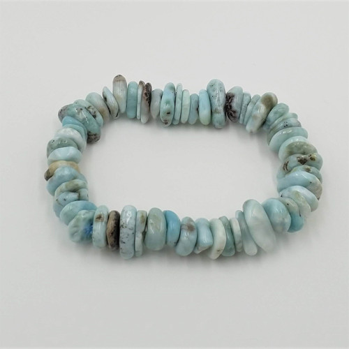 Náramek - larimar disky — foto 3