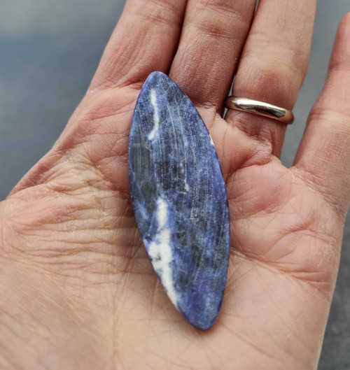 Sodalit, ID 2424, 57x21 mm — foto 4