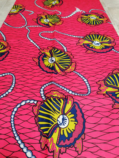 Africká látka Super wax — foto 4