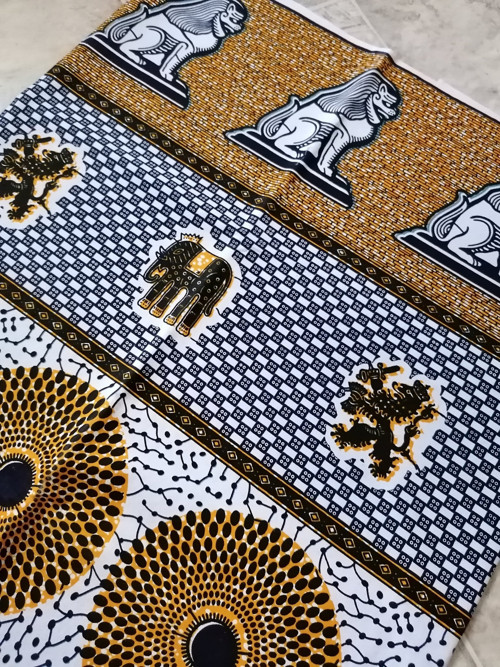 Africká látka měkká — foto 2