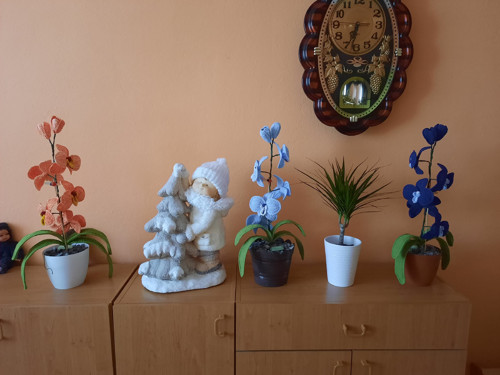Háčkovaná orchidej — foto 6