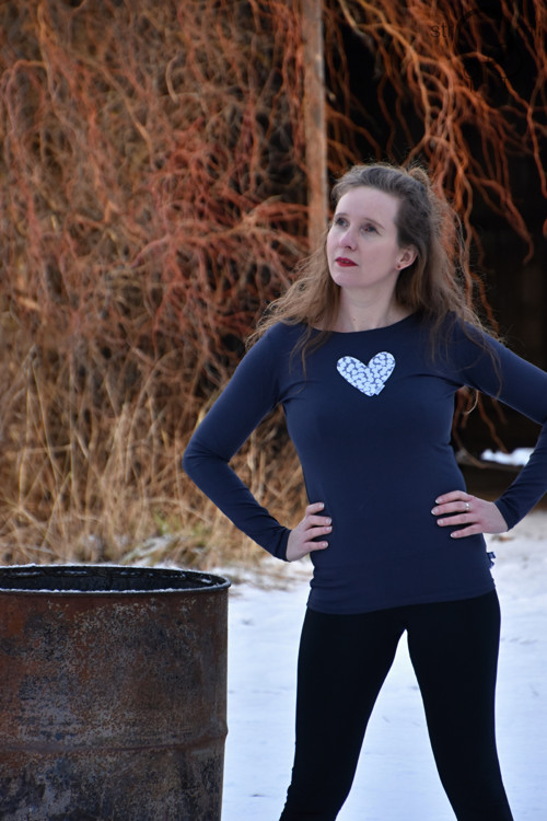 Šedé se srdcem, vel. XXL — foto 4