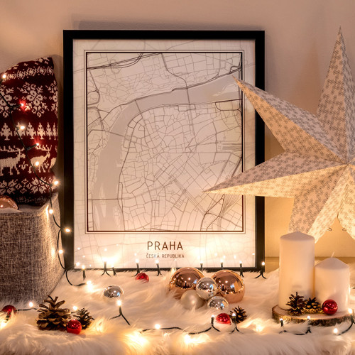 Plakát - mapa Praha — foto 3