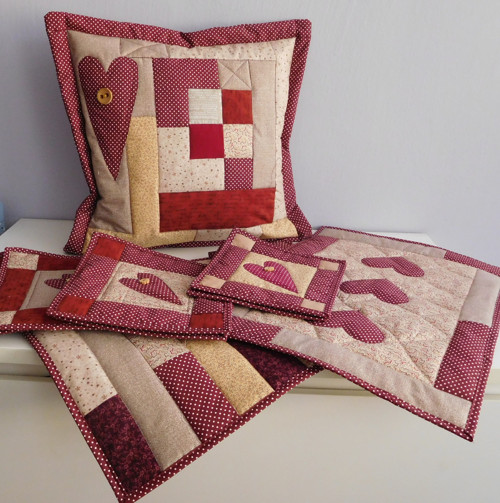 Středový ubrus / dečka - patchwork — foto 5