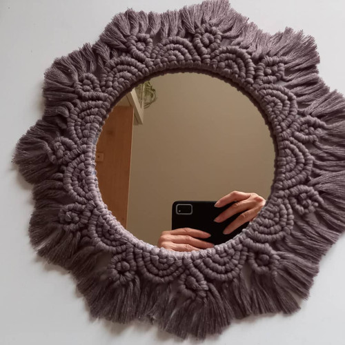 Macrame/Zrcadlo/Mandala — foto 4