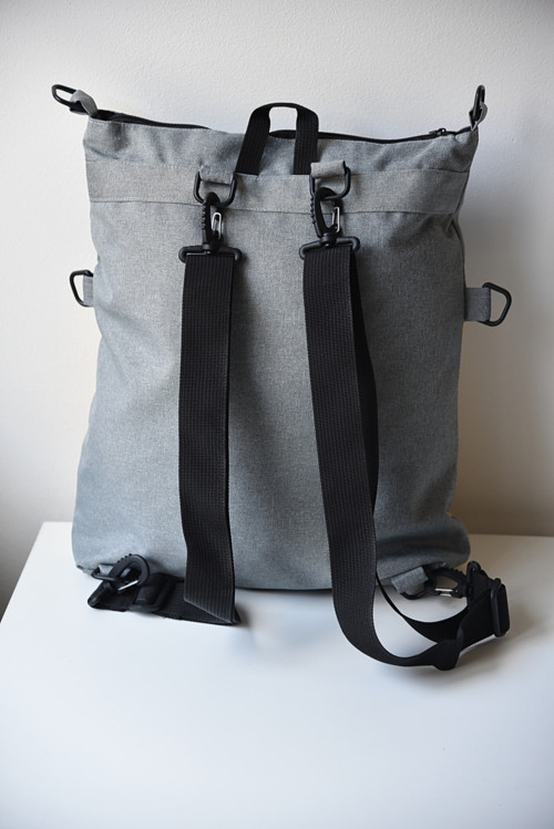 PENTABACKPACK - šedá se žlutou bez uch — foto 2