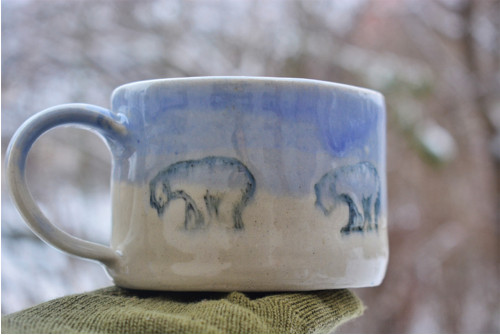 Porcelán s medvědem, 300 ml — foto 3