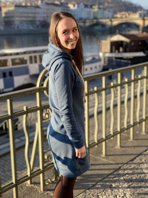 Dámské mikinošaty - VERDE — foto 2