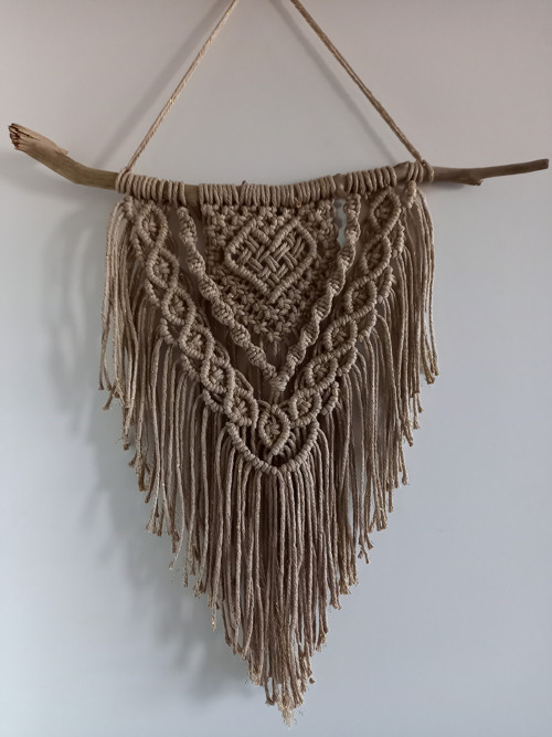 Macramé nástěnná dekorace — foto 2