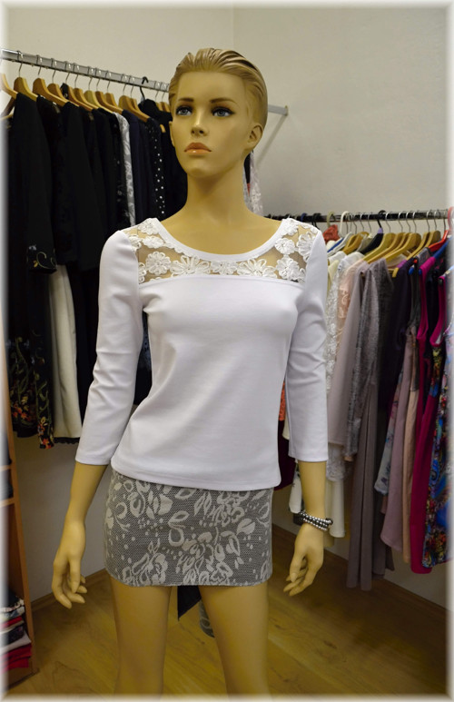 Tričko - Flora - Vel. 38 — foto 2