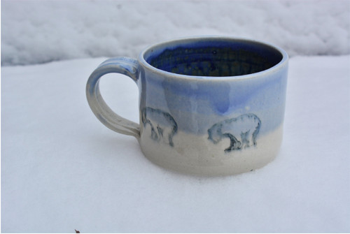 Porcelán s medvědem, 300 ml — foto 6