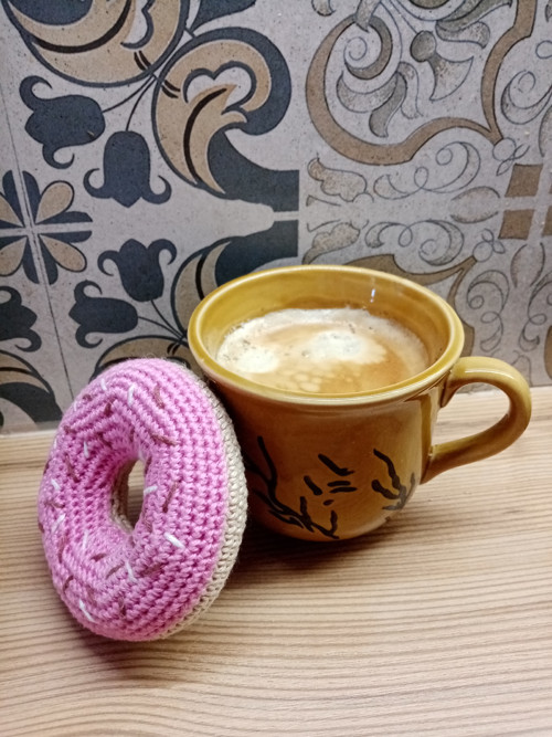 Háčkovaný donut — foto 3