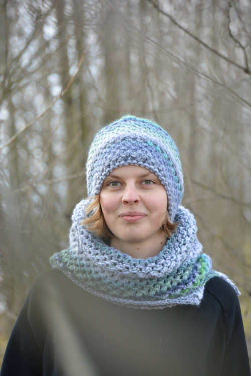 Set tyrkysový melír — foto 2