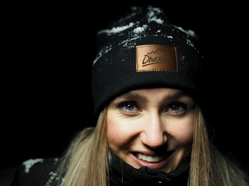 Drexiss bavlněná čepka winter BLACK — foto 2