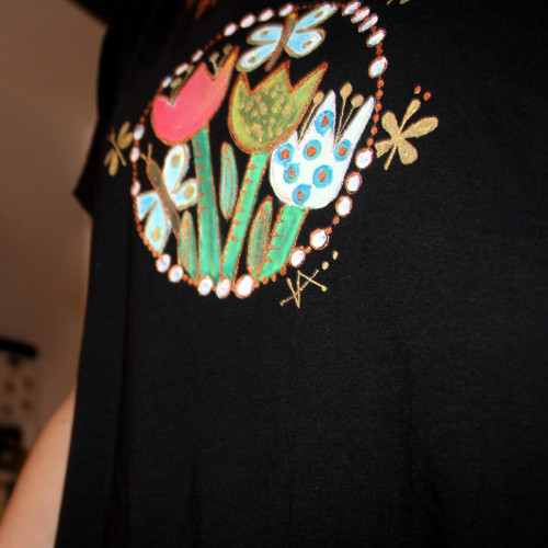 Malované triko vel. 2XL SKLADEM — foto 2