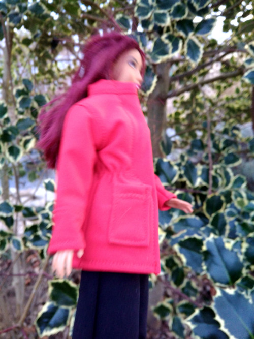 Pro Barbii softshellová BUNDIČKA s kapsami — foto 2
