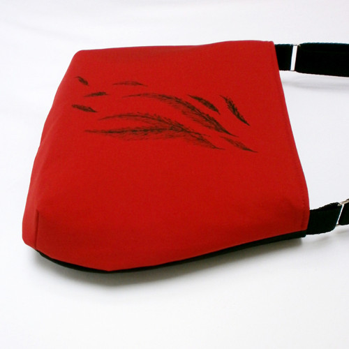 Crossbody UNA V červená — foto 3