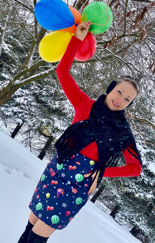 Zateplená sukně “Vzhůru do oblak” — foto 2