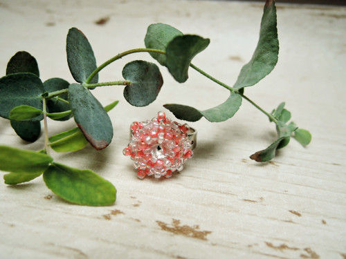 Swarovski prstýnek "Salmon pink"- dětský! — foto 5