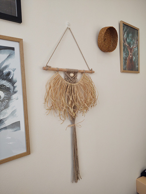 Macramé dekorace volání divočiny — foto 4