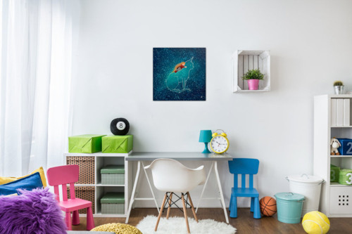 Souhvězdí kočky - 30x30cm — foto 4