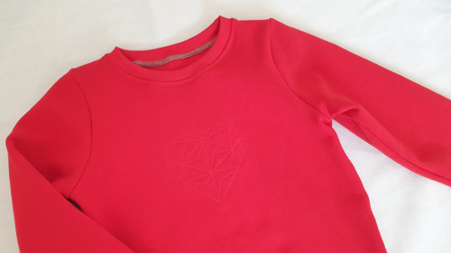 Red! * Basic mikina — foto 3