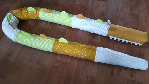 Krokodýl - válec - mantinel - 200cm — foto 2