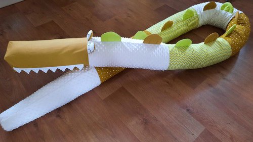 Krokodýl - válec - mantinel - 200cm — foto 3