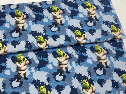 French Terry( DIGI) - Shrek — foto 2