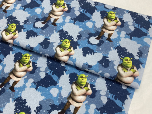 French Terry( DIGI) - Shrek — foto 4