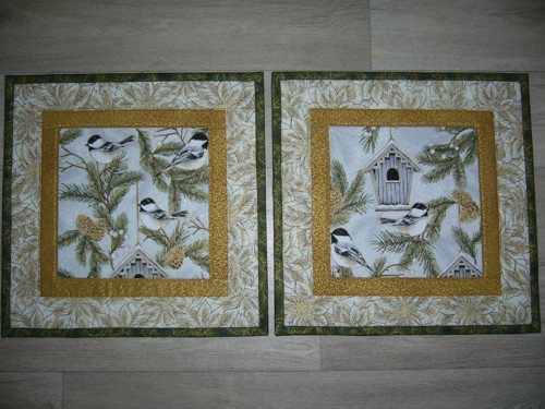 Sýkorky - prostírání — foto 3