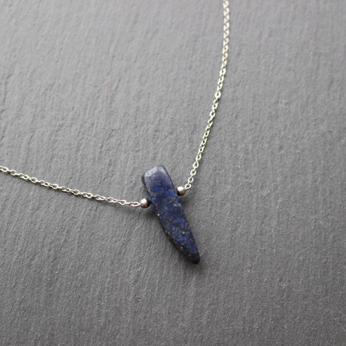 Lappo • lapis lazuli, nerez. ocel — foto 3