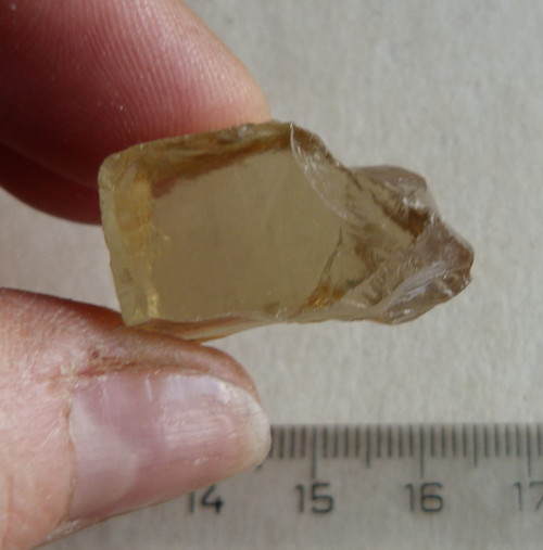 Brazilit (Lemon Quartz) surový - 2,5 cm - Extra — foto 4