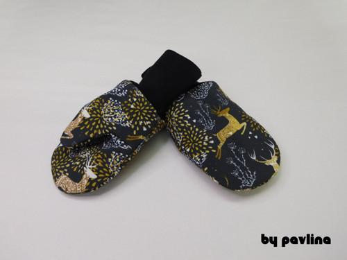 Dětské softshellové rukavice 2- Jelínci — foto 2
