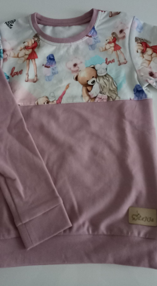 Dětská mikina "Love" - vel.134 — foto 2