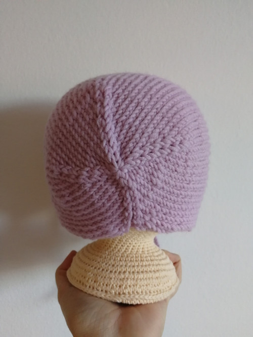 Pletená bonnetka — foto 3