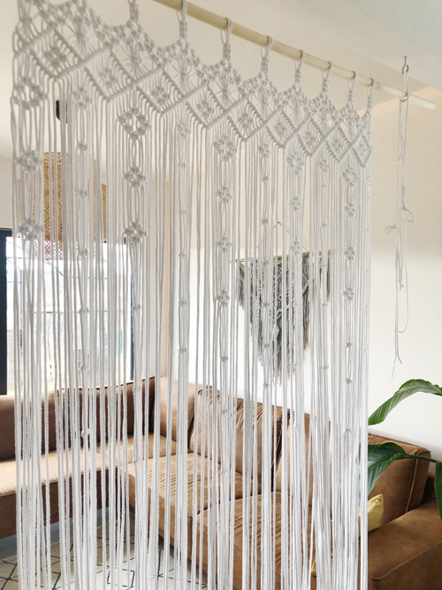 Macrame závěs 100x220cm — foto 2
