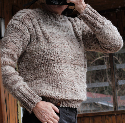 Pullover - příze NORO japonská dálka — foto 5