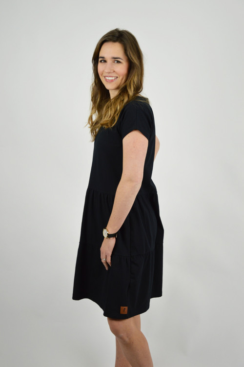 Dámské šaty PEPPER Černá KR — foto 3