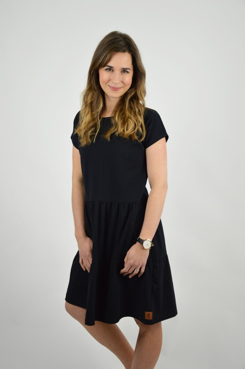 Dámské šaty PEPPER Černá KR — foto 4