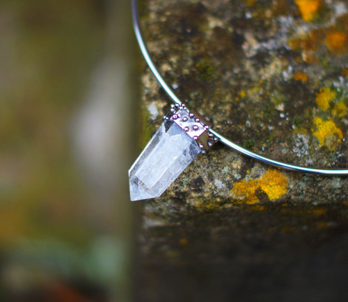 Nerezový náhrdelník..." Crystal " — foto 4