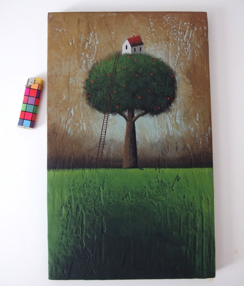 Na vyhlídce ( 41 x 25 cm ) — foto 2