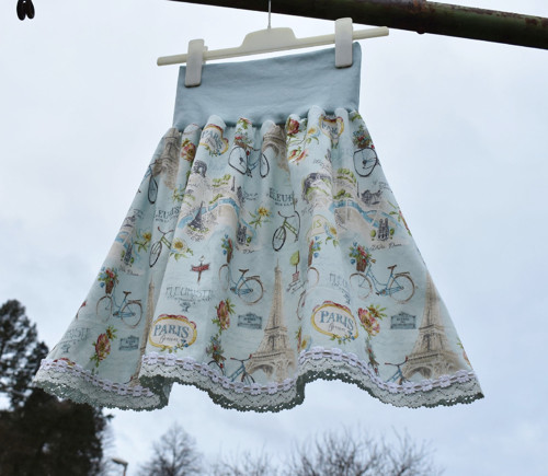 Sukně "Paříž v blankytu" — foto 3