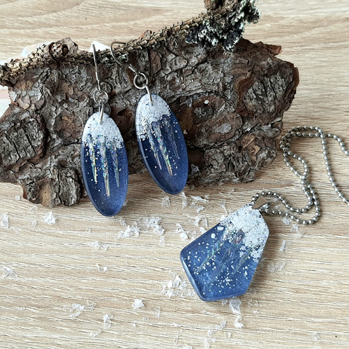 Náušnice "Ledové rampouchy" — foto 5