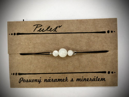 Posuvný náramek - perleť — foto 4