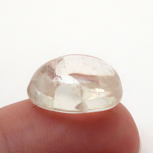 Kabošon křišťál ovál 16,3mm — foto 2