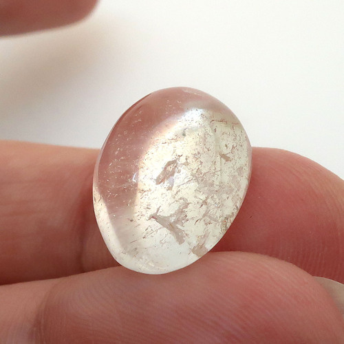 Kabošon křišťál ovál 16,9mm — foto 2