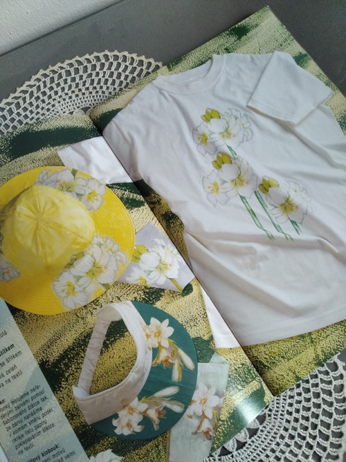 Ubrousková technika - nápady na textil — foto 6